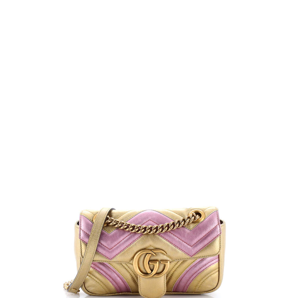 Gucci Gg Marmont Flap Bag Matelasse #258101G14B
